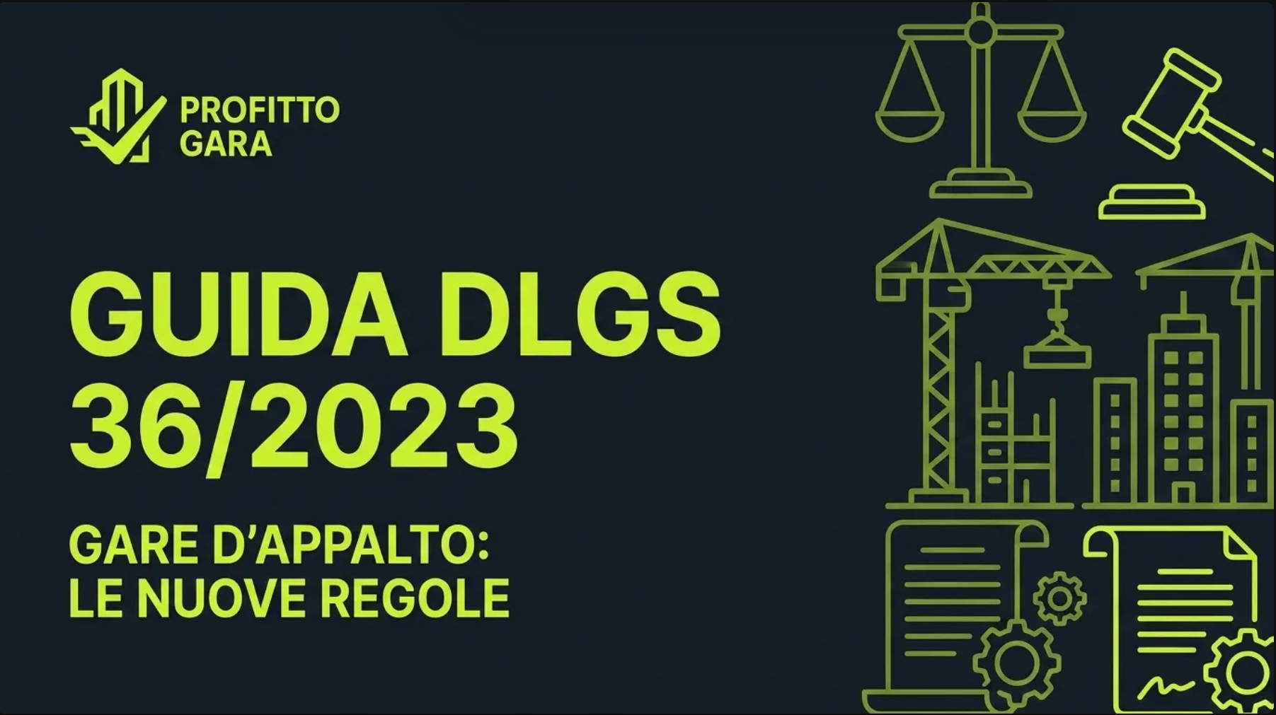 Gare d'Appalto: Guida Completa al D.Lgs 36/2023